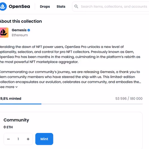OpenSea launches a new NFT marketplace OpenSea Pro with zero commission (rebranded Gem V2)