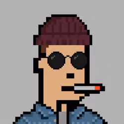 Block Hoodlumz #035 – Minimalist 'Dark Specs' Kai