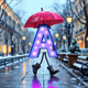 Umbrella-alphabet