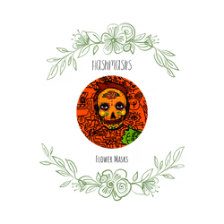 FlowerMasks partially copyrighted NFT