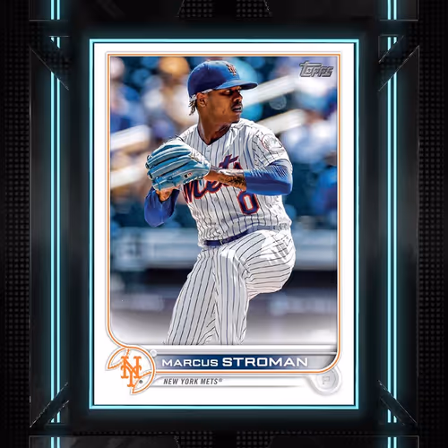 New York Mets R Marcus Stroman Base Glitch 259 Unc