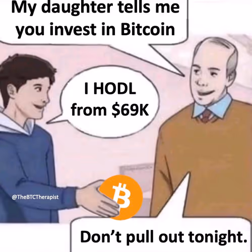 Only legends HODL #Bitcoin