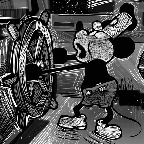Steamboat Willie X Kid Arcade #95