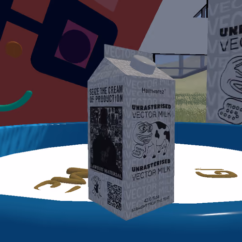 Cowtopia Visitor Gift- Vector Milk Carton