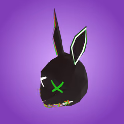 Neon X-mas Bunny