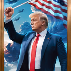 Trump Digital Trading Cards America First Edition #3901