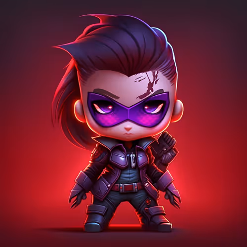 Shadow Rogue Chibi Agent #8 #24/101
