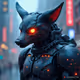 Cyber Combat Mecha Wolf