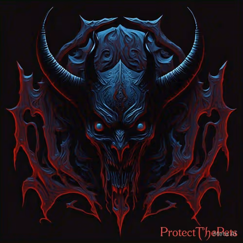 Abstract Rare Satanic
