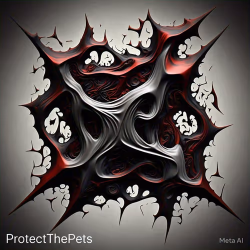 Abstract Rare Satanic