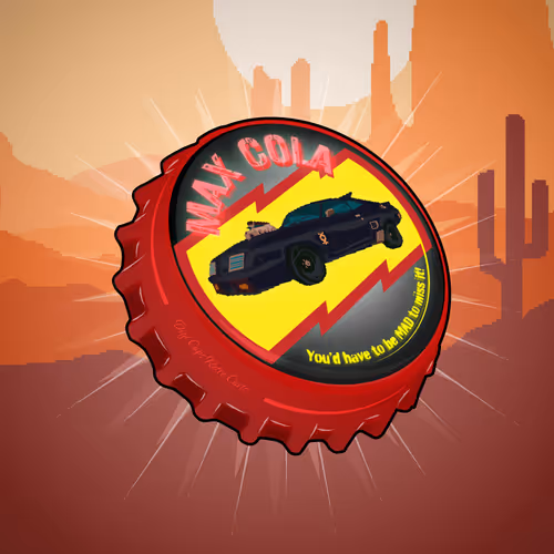 Max Cola Bottle Cap
