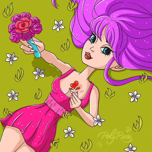 Rose's Invitation - Postcard