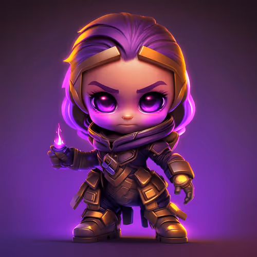 Shadow Golden Rogue Chibi Agent #9 #40/77