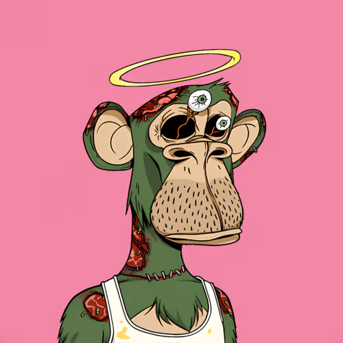 Mutant Zombie Angel Ape #1