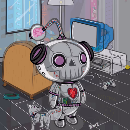 Spooky Season Hoppy Doodle X Reddit Collectible Av
