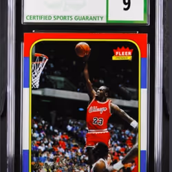 1996-97 Fleer Michael Jordan #10 - (Cert: 1008028002)