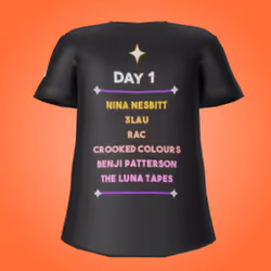 Metaverse Festival T Shirt Day 1