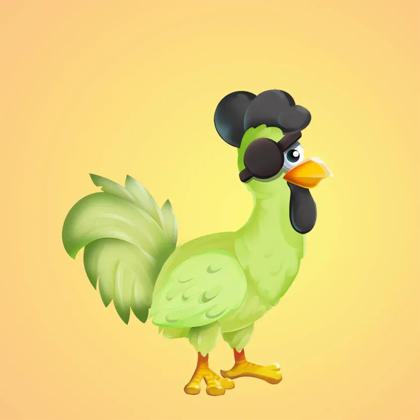 Chicken 7799 #8417 - Chicken Derby | OpenSea
