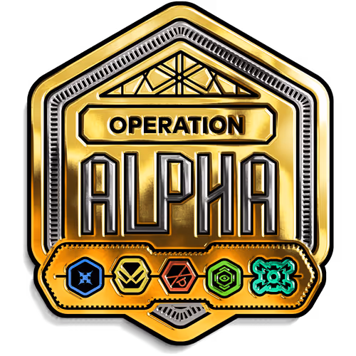 Badge: Operation Alpha