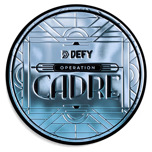 Badge: Operation Cadre