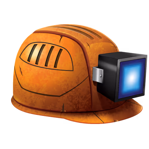 Coin Mining Helmets