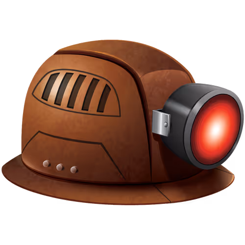 Coin Mining Helmets