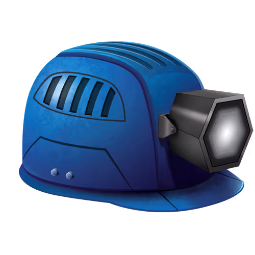 Coin Mining Helmets