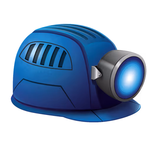 Coin Mining Helmets