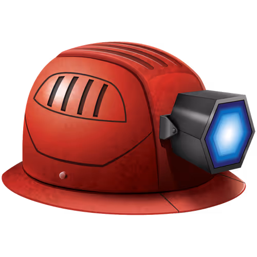 Coin Mining Helmets
