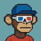 Pixel Monkey #1