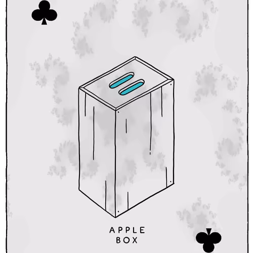 Apple Box - 4 of Clubs - Deck 6 - #330