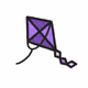 Simple Purple Kite