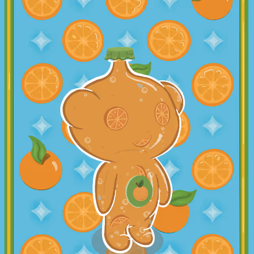 Orange Soda By Savvy Catt X Reddit Collectible Ava