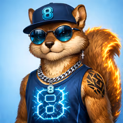 Midnight Squirrel PFP #8