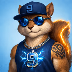 Midnight Squirrel PFP #9