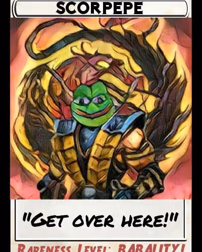 SCORPEPE Series 9, Card 22 1/666 issued