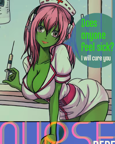 NURSEPEPE Series 26 Card 8 RARE PEPE by Pepa Designer (2017)