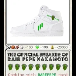 ⚠️ Empty Vault Please Research before purchasing⚠️ RAIRPEPE 1/300 Series 3, Card 27 - Contents Loading