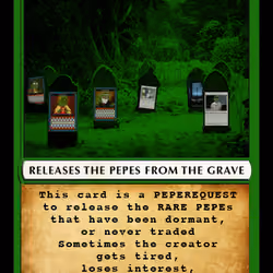 PEPEREQUEST, Series 14, Card 20, 2000 issued, rarepepe