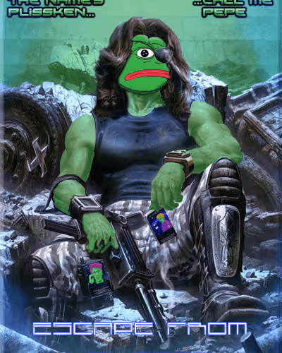 PEPEPLISSKEN || Rare Pepe || Series 21, Card 33