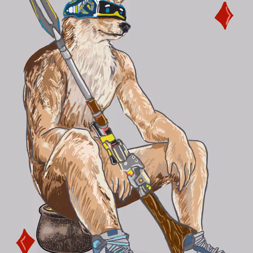 JDOGEHUNTER (RARE DOGE CARD Series 9 Card 17)