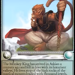 The Monkey King [ FWSDLTHEMONC ] - Spells of Genesis & Force of Will, Multiverse NFT (2016)