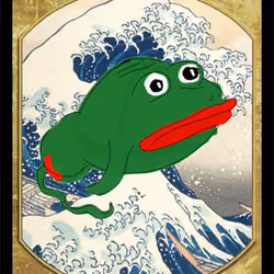 SALTYTADPEPE | Series 4 | Card 4 | 133 issued | rarepepe