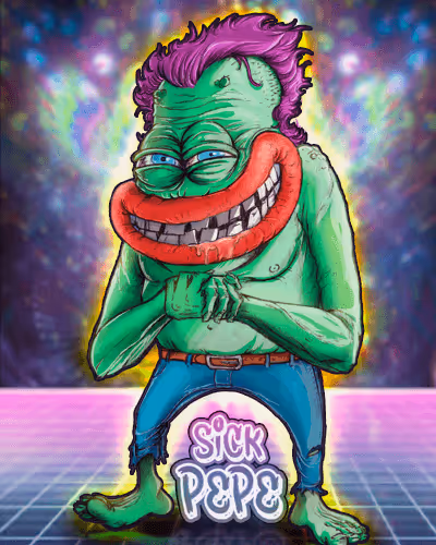 SICKPEPE Rare Pepe Collection Series 33 Card 7