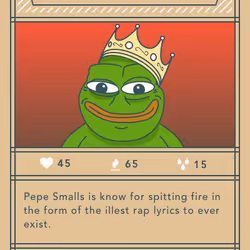 PEPESMALLS | Rare Pepe | Series #11 Card #36 | 2017 NFT