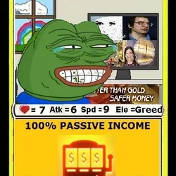 PONZIPEPE SERIES 1 Card 40 | Rarepepe | Rare Pepe Wallet 2016