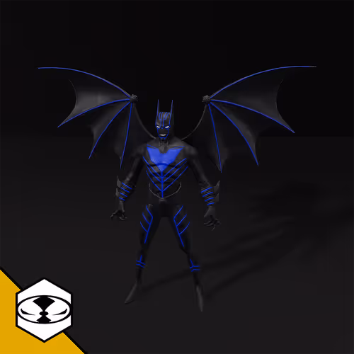 Batman Beyond - Blue Kypronite Suit #17