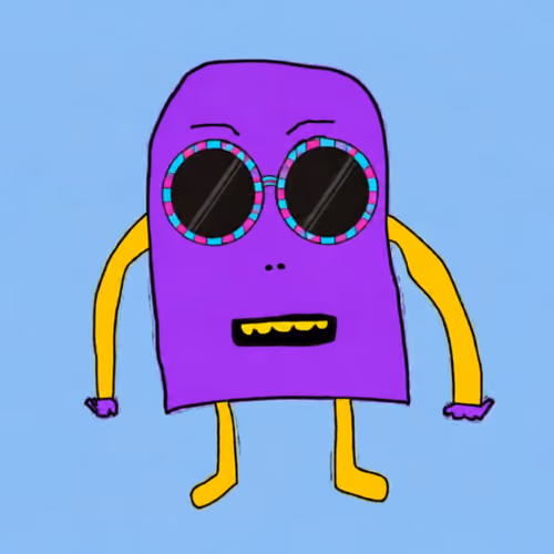 Purple Amazing Dude