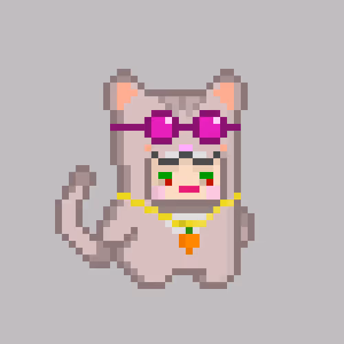 Logotipo de Pixel Chibis Nft