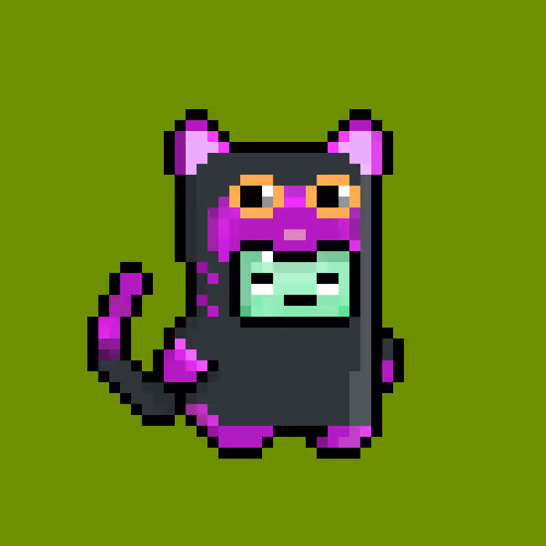 Logotipo de Pixel Chibis Nft